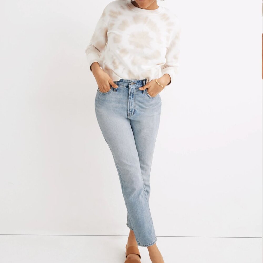 NWT Madewell The Tall Curvy Perfect Vintage Jean in Fitzgerald Wash- 30T